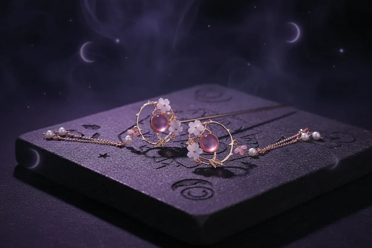 Fae Crystal Wand - Sorceress Sanctuary White-Red-Pink-Purple-Light Pink