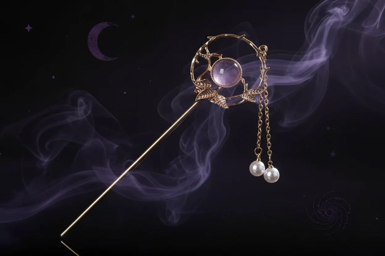 Fae Crystal Wand - Sorceress Sanctuary White-Red-Pink-Purple-Light Pink
