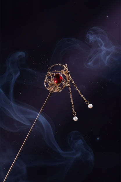 Fae Crystal Wand - Sorceress Sanctuary White-Red-Pink-Purple-Light Pink