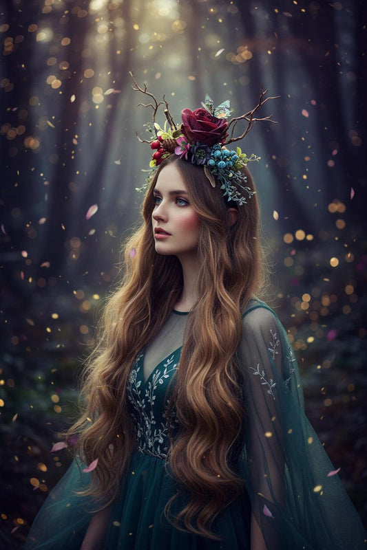 Faeveil Antler Crown Sorceress Sanctuary