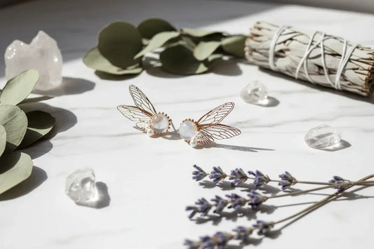 Fairy Wing Earrings - Sorceress Sanctuary Butterfly earrings