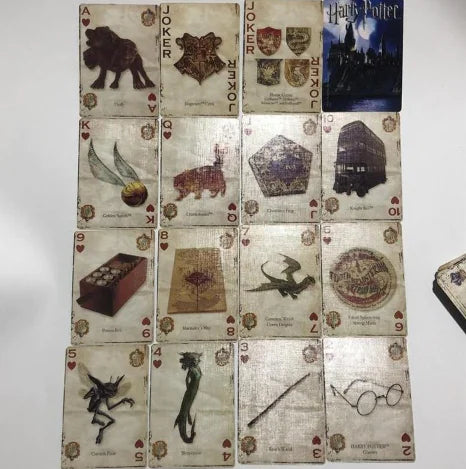 Magic Hogwarts Playing Cards