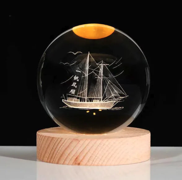 Crystal Ball Lamp