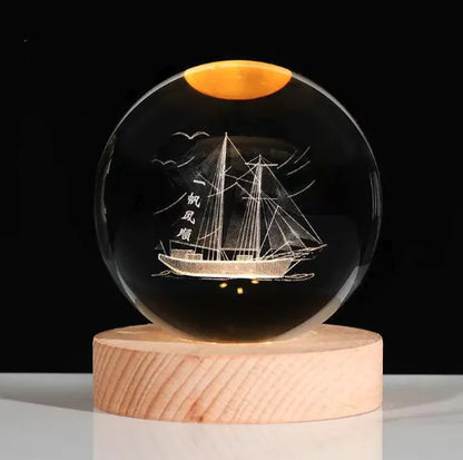 Crystal Ball Lamp