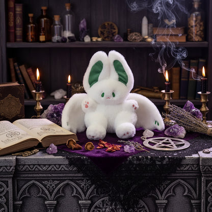 Flying Bat Plushie - Sorceress Sanctuary White / 35cm-White / 45cm