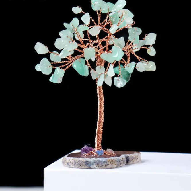 Natural Crystal Tree |  Amethyst Base Sorceress Sanctuary