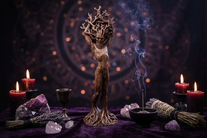 Forest God Statue - Sorceress Sanctuary Woman-Man