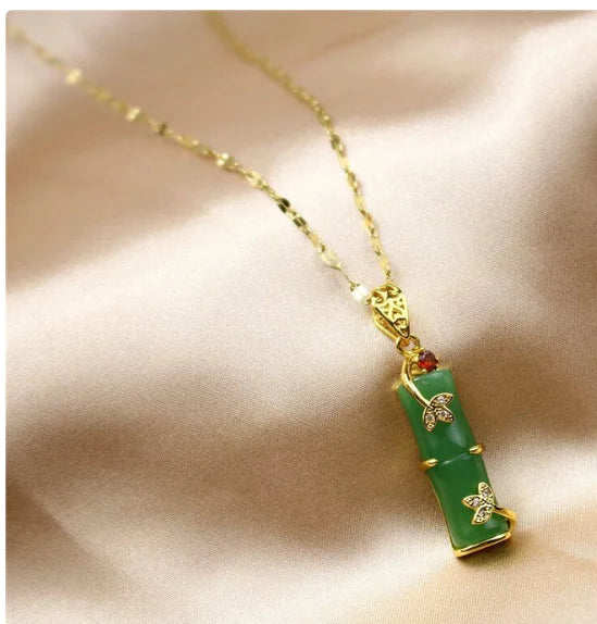 Jade Amulet Necklace