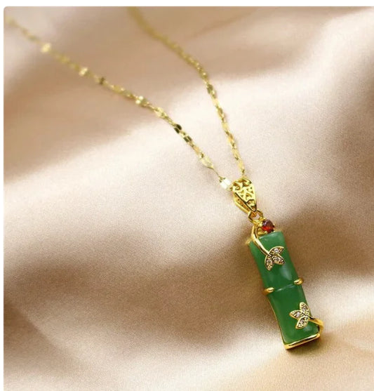 Jade Amulet Necklace