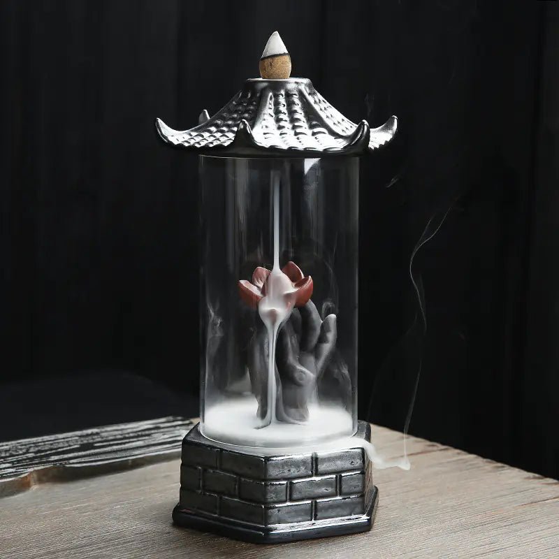 Lotus Incense Burner Sorceress Sanctuary