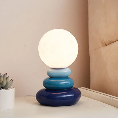 Zen Stacked Stone Lamp