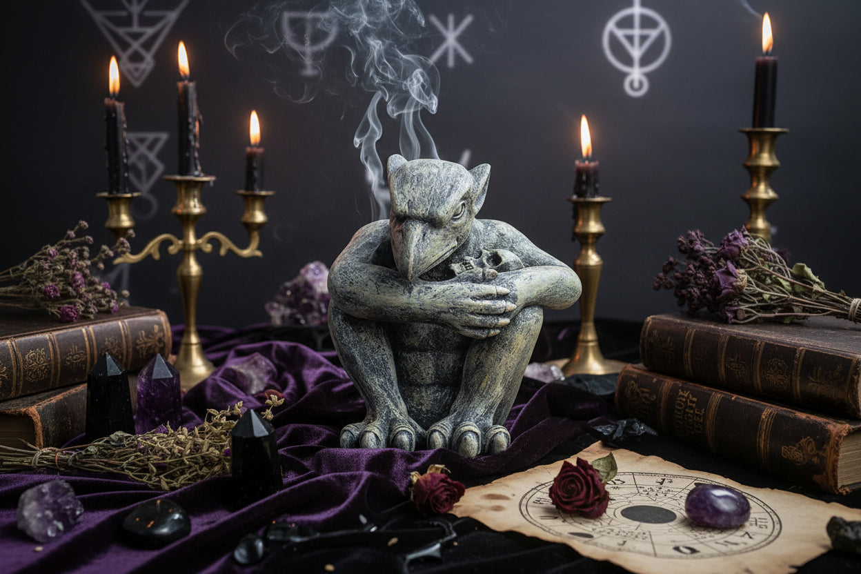 Gargoyle Statue - Sorceress Sanctuary Gargoyle