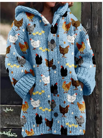 Spooky Witch Hooded Coat