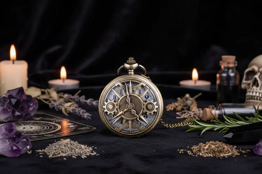 Gear Pocket Watch - Sorceress Sanctuary Picture color
