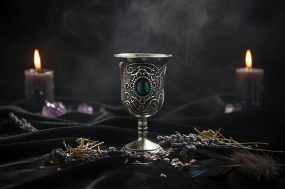 Gemstone Goblet - Sorceress Sanctuary Blue-Red-Green