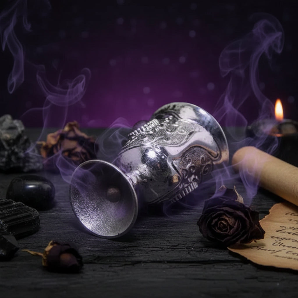 Gemstone Goblet - Sorceress Sanctuary Blue-Red-Green