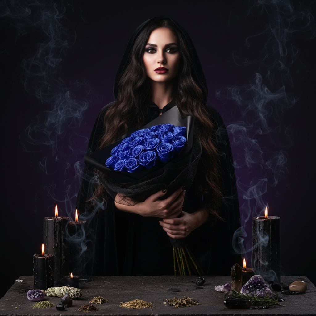 Glitter Flower Bouquet Sorceress Sanctuary