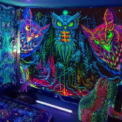 Glow Cosmic Tapestries - Sorceress Sanctuary 01 / 95 * 73cm Short Plush-01 / 150 * 150cm Short Plush-01 / 230*180cm Short Plush-01 / 95 * 73cm brushed cloth-01 / 150 * 100cm brushed cloth