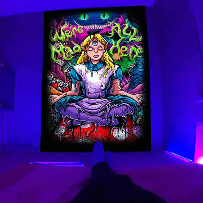 Glow Cosmic Tapestries - Sorceress Sanctuary 01 / 95 * 73cm Short Plush-01 / 150 * 150cm Short Plush-01 / 230*180cm Short Plush-01 / 95 * 73cm brushed cloth-01 / 150 * 100cm brushed cloth