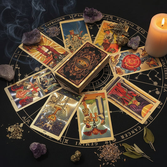 Gold Foil | Tarot Set - Sorceress Sanctuary Playing card