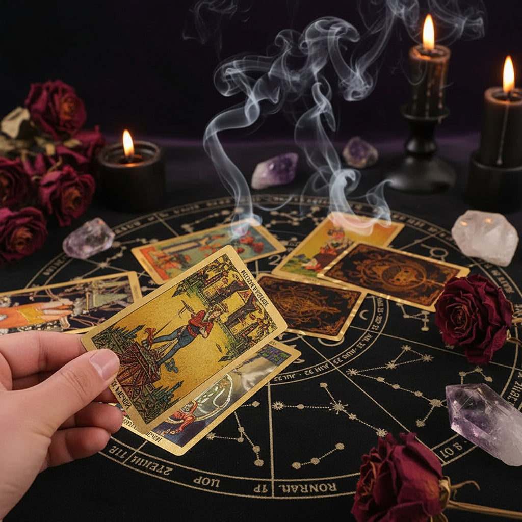Gold Foil | Tarot Set - Sorceress Sanctuary Playing card