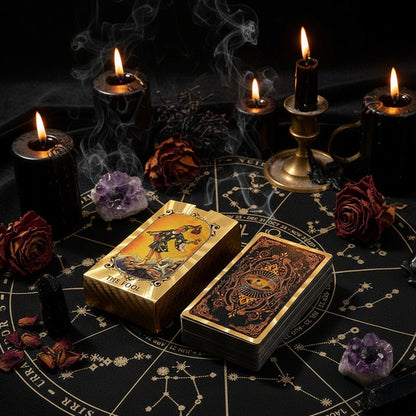 Gold Foil | Tarot Set - Sorceress Sanctuary Playing card