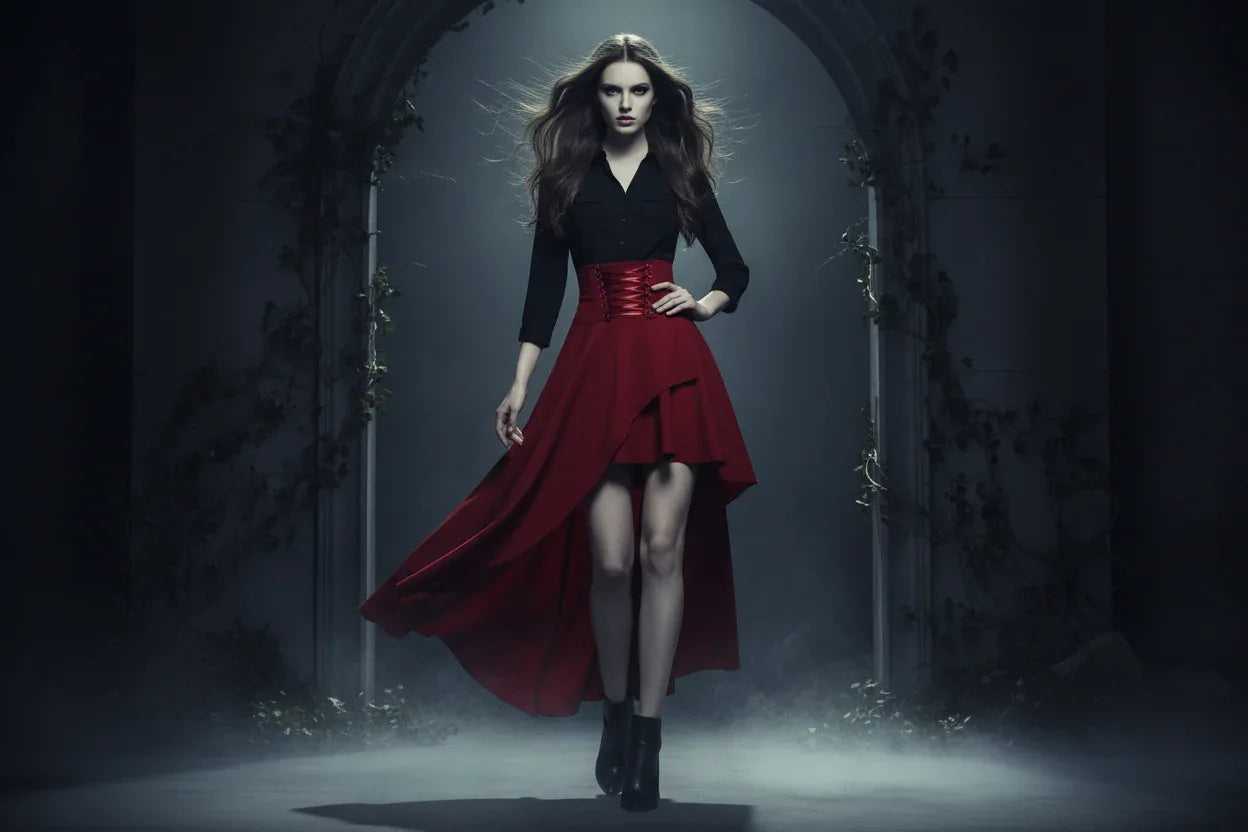 Gothic Skirt - Sorceress Sanctuary Black / S-Black / M-Black / L-Black / XL-Black / 2XL