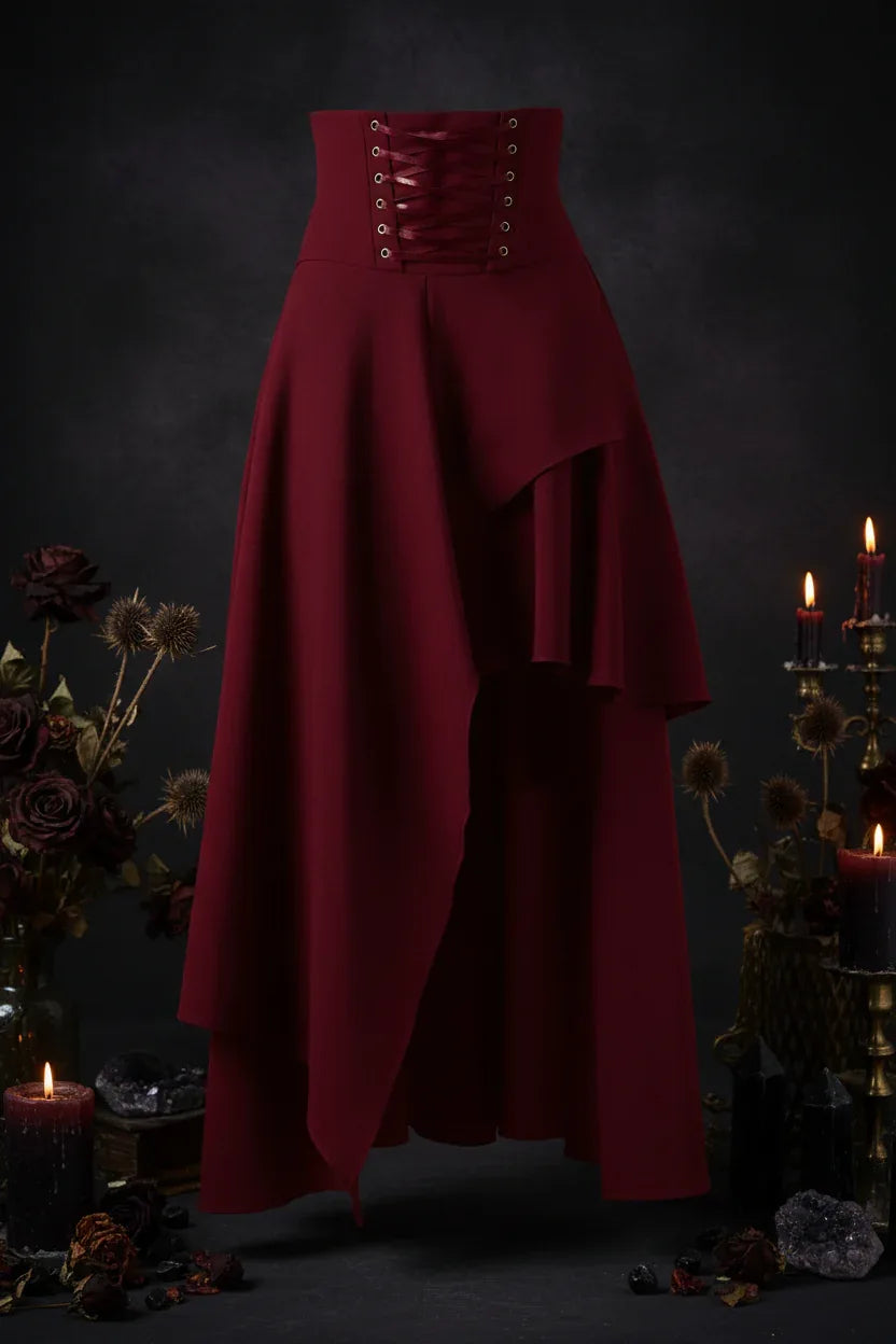 Gothic Skirt - Sorceress Sanctuary Black / S-Black / M-Black / L-Black / XL-Black / 2XL
