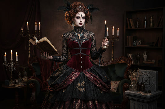 Gothic Star Harness - Sorceress Sanctuary S-M-L-XL