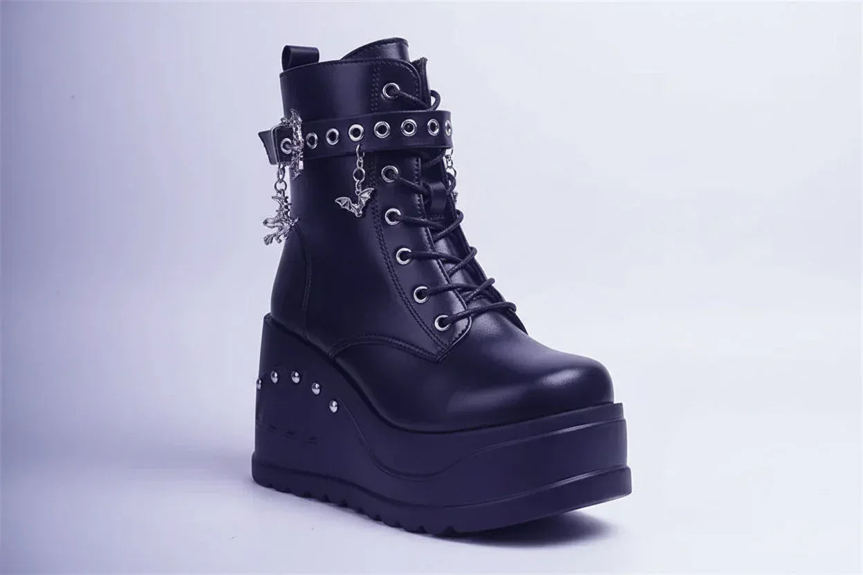 Gothic Witch Boots - Sorceress Sanctuary 35-36-37-38-39