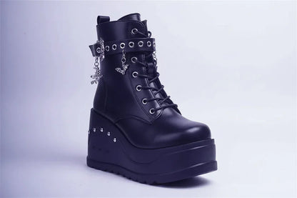 Gothic Witch Boots - Sorceress Sanctuary 35-36-37-38-39