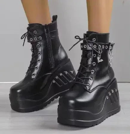 Gothic Witch Boots - Sorceress Sanctuary 35-36-37-38-39