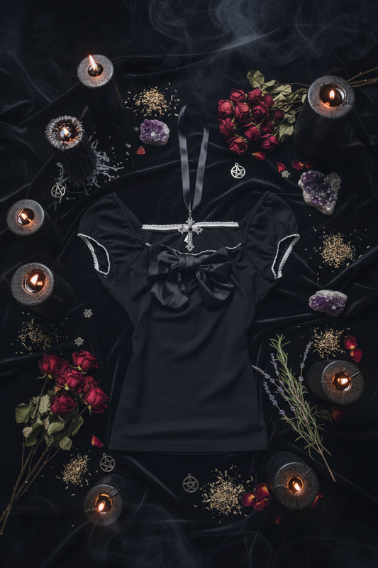 Gothic Witch Outfit - Sorceress Sanctuary Shirt 2 / S-Shirt 2 / M-Shirt 2 / L-Shirt 1 / S-Shirt 1 / M