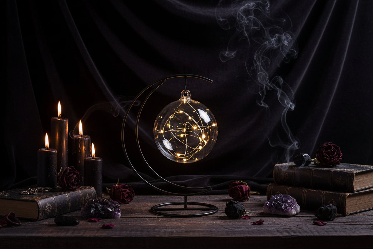 Gypsophila Wishing Bottle - Sorceress Sanctuary No5 battery / Moon love-No5 battery / Heart love-Button / Heart love-No5 battery / Semicircular-Button / Heart frame