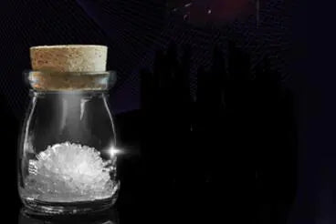 Wishing Elf Crystal Bottle