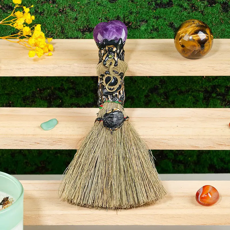 Crystal Love Enchanted Broom