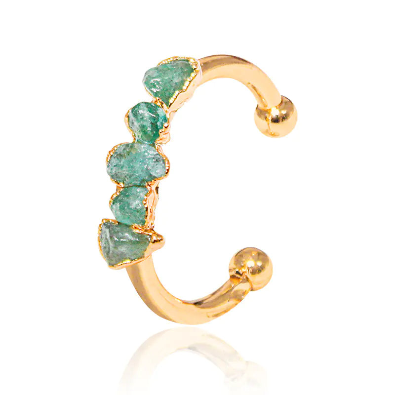Natural Crystal Ring