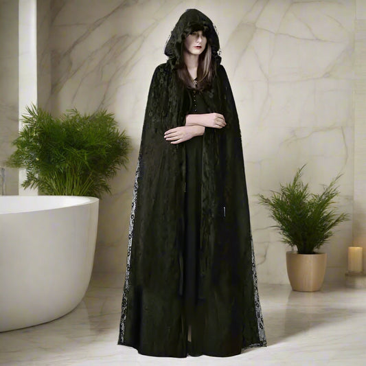 Elegant Lace Cloak