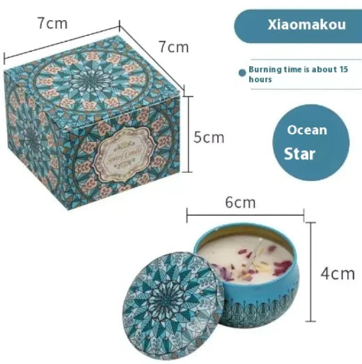 Floral Scented Candle Sorceress Sanctuary