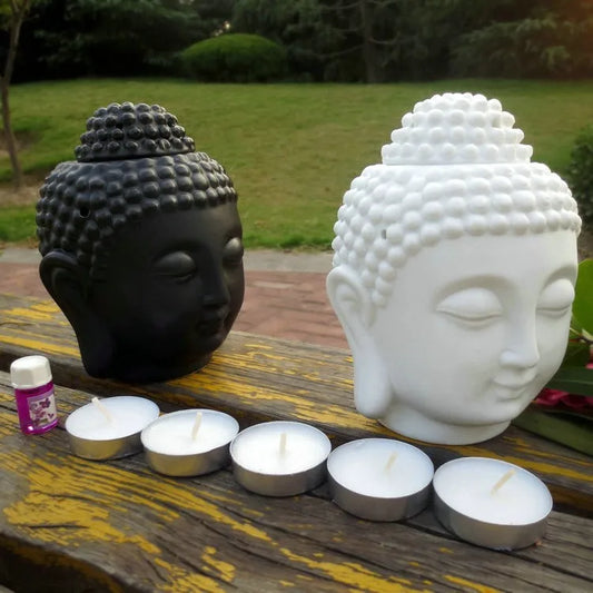 Black & White Buddha | Incense Holder