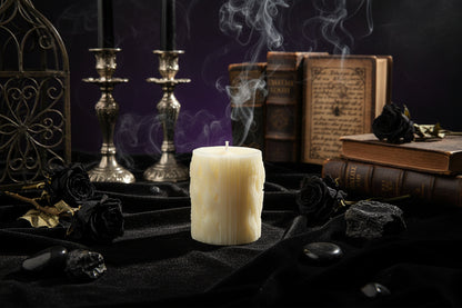Handmade Geometric Candles - Sorceress Sanctuary Kink Candle-Diamond Cube-Ball-Cactus-Conical