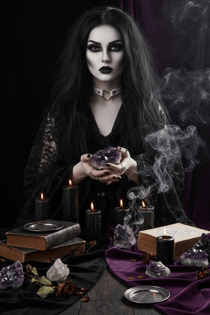 Heart Leather Choker Sorceress Sanctuary