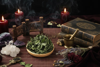 Herbal Sachets - Sorceress Sanctuary Wormwood 100g-Lavender 100g-Twelve Chinese herbal medicines 100g-Clove 100g-Mint 100g