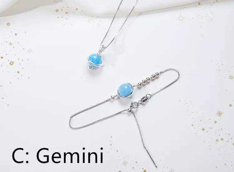 Zodiac Guardian Stone Necklace