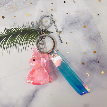 Unicorn Crystal Keychain
