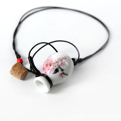 Ceramic Wish Bottle Necklace
