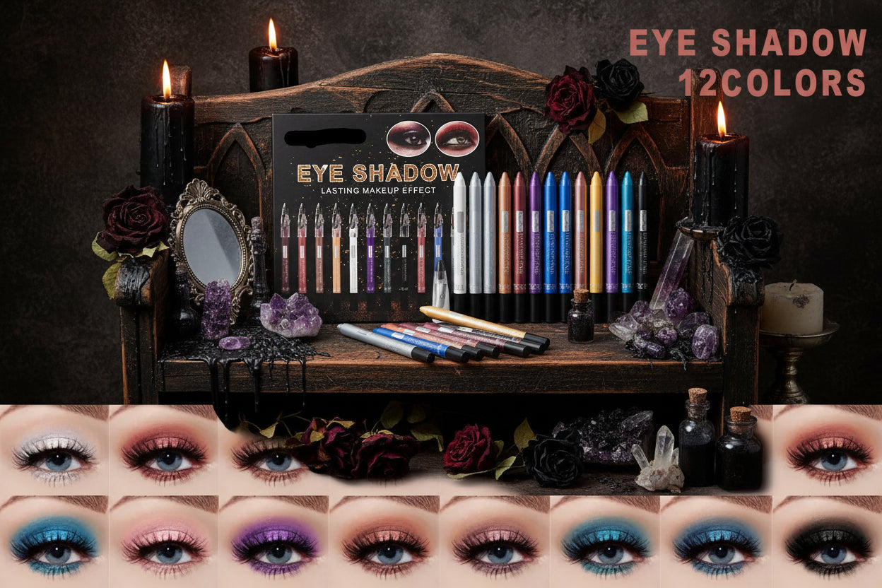 Pearlescent Eye Shadow Stick 12 Sets Sorceress Sanctuary