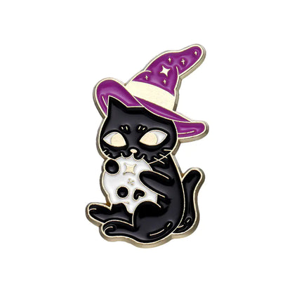 Mystic Cat Brooch