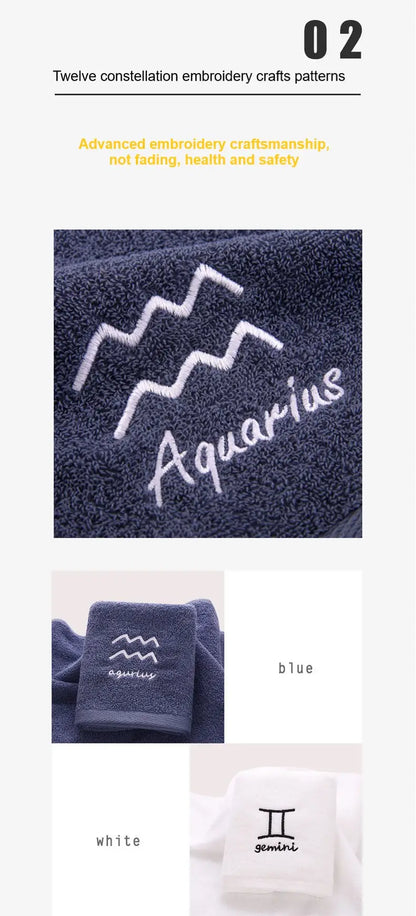 Zodiac Constellation Towels