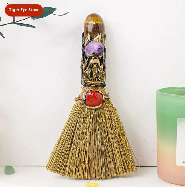 Witches Besom | Crystal Broom